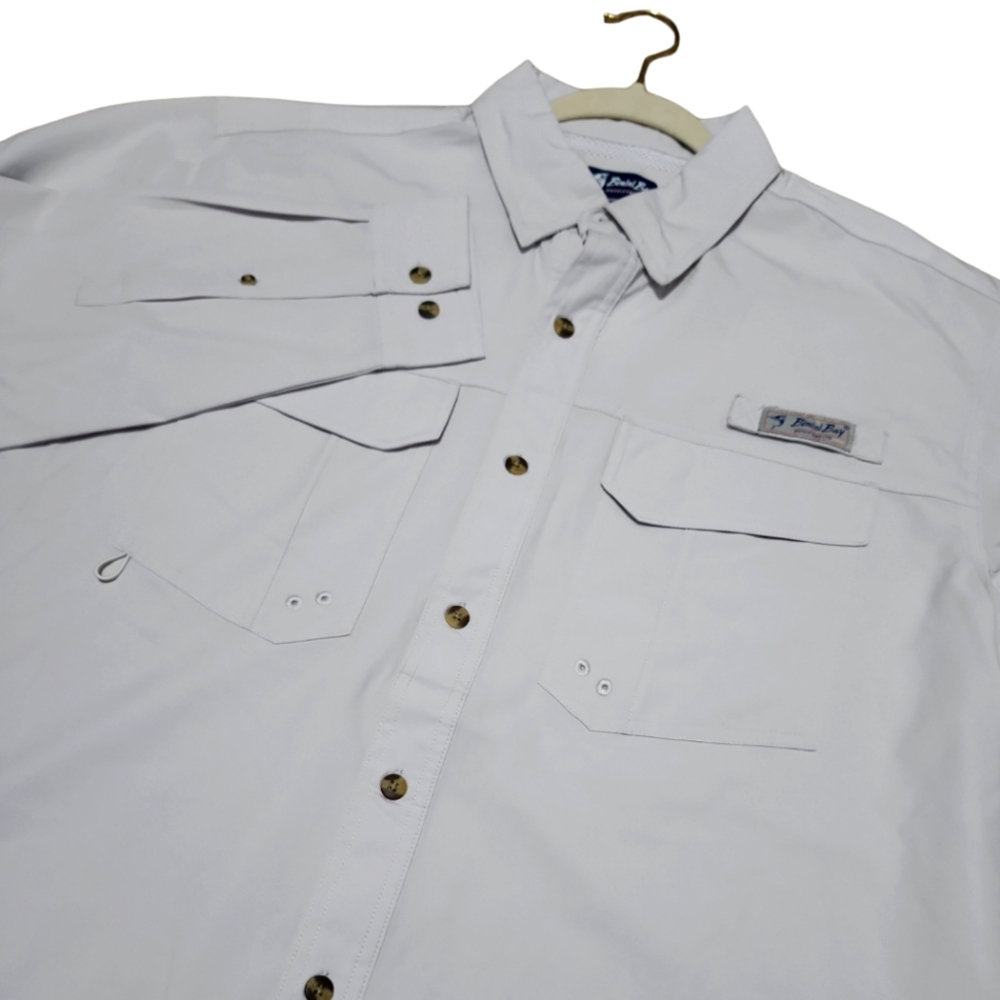 Bimini Bay Men's Fishing Button-down‎ Size Large